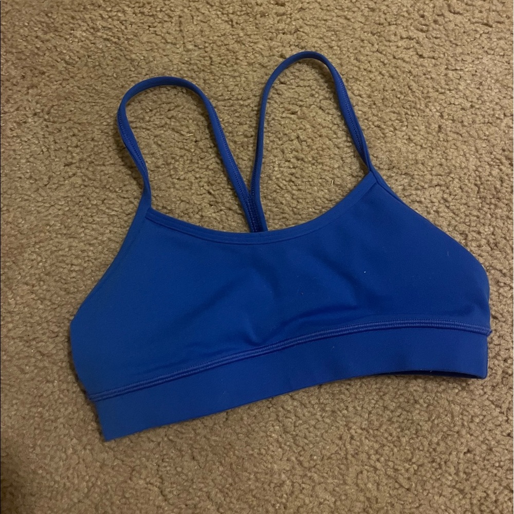 lululemon royal blue sports bra